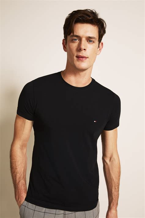 slim fit stretch t shirts.